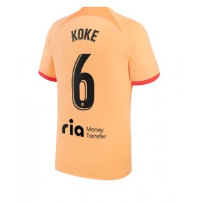 Atletico Madrid Koke #6 Tredje Tröja 2022-23 Kortärmad